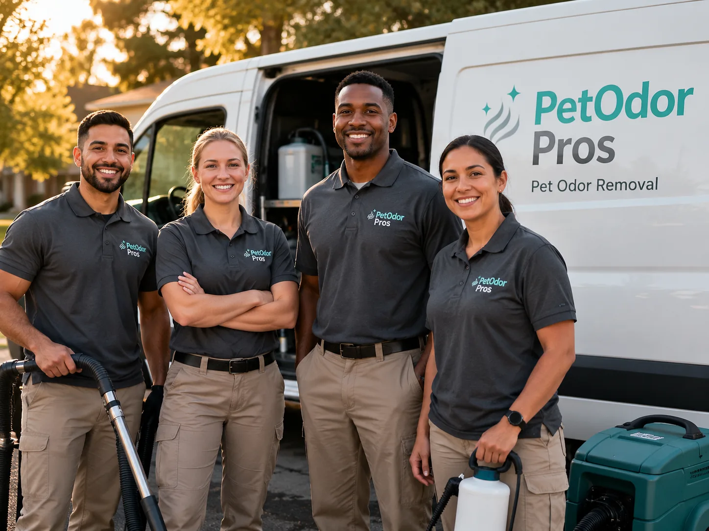 Pet Odor Removal team serving Linden, CA